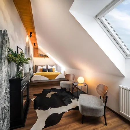 Cozy Mountain Attic In High Tatras Vel'ka Lomnica